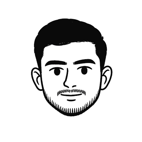 Illustrated portrait of Aakash Kharb